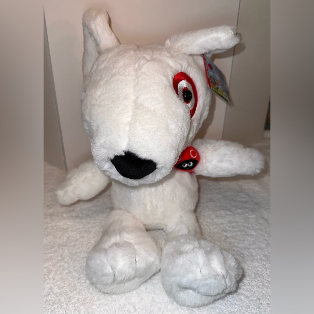 NWT Target Bullseye Plush Dog. Goodness to Give 10β Target Exclusive 2023